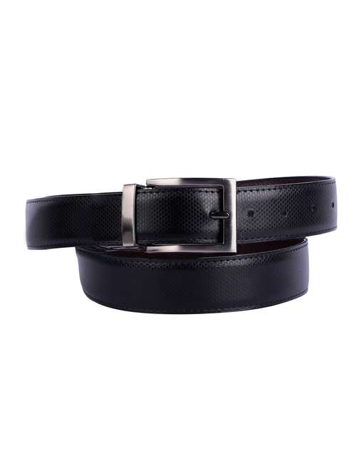men black leatherette belt - 21748710 - Very Small Image - 1