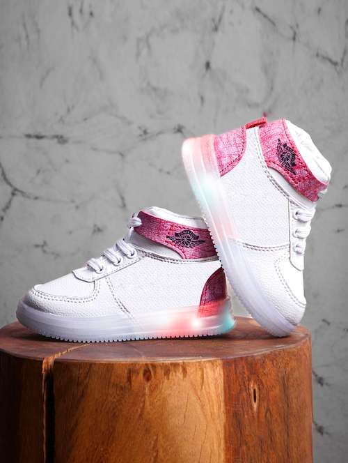 boys velcro led light-up sneaker - 21750899 - Very Small Image - 1