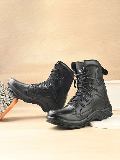 men black lace up boot - 21794201 - Very Small Image - 1