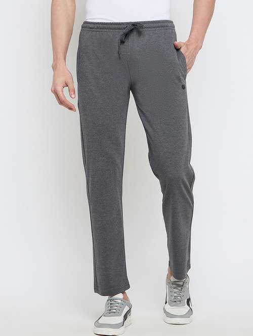 men mid rise full length track pant - 21840086 - Very Small Image - 1