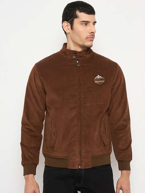 men solid long sleeve casual jacket - 21841405 - Very Small Image - 1