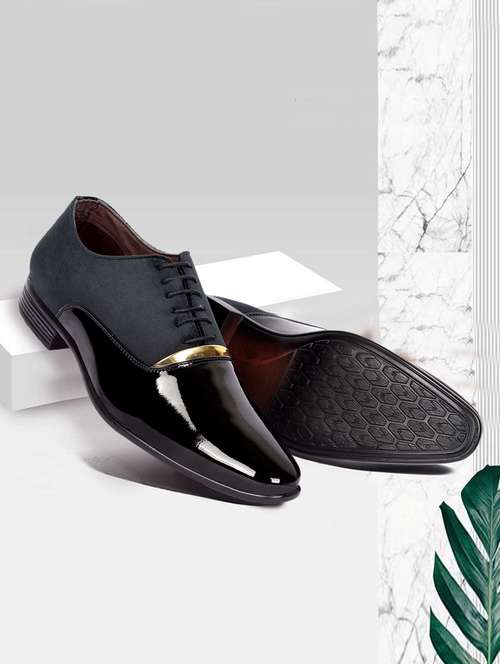 men black lace up oxford - 21853472 - Very Small Image - 1