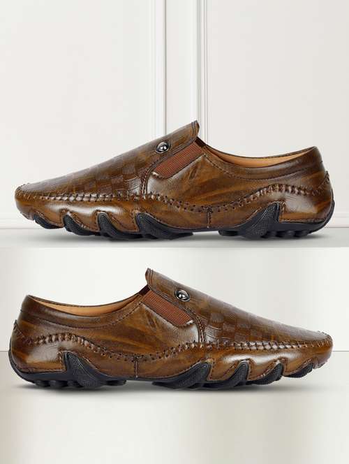 men brown slip on loafer - 21853514 - Very Small Image - 1