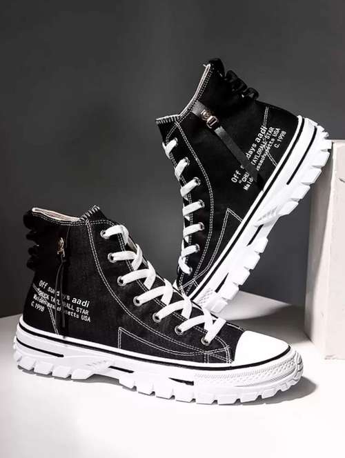 men black lace up sneaker - 21853622 - Very Small Image - 1