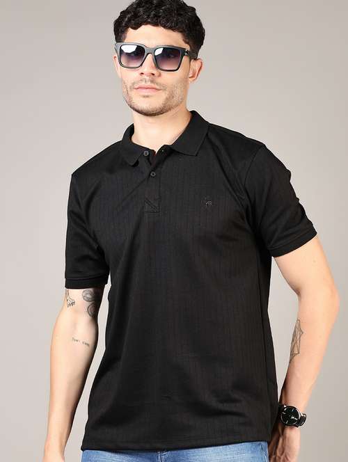 men solid short sleeve regular fit polo t-shirt - 21853976 - Very Small Image - 1