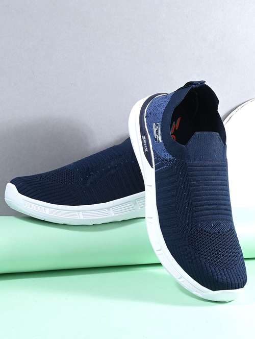 women blue solid slip on sports shoe - 21918847 - Very Small Image - 1