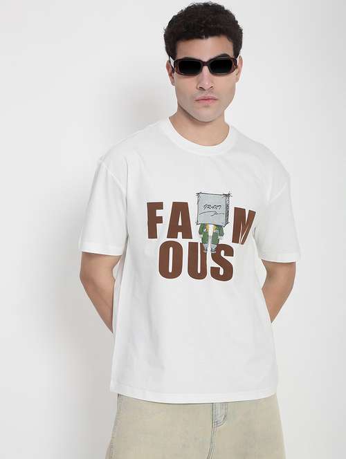 men printed short sleeves loose fit t-shirt - 21923926 - Very Small Image - 1