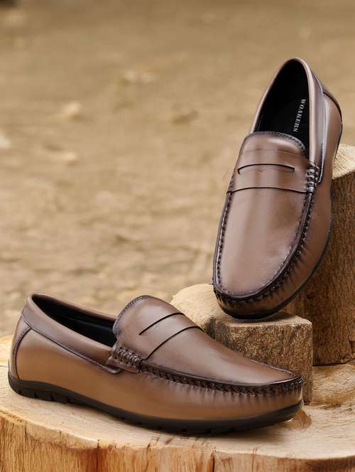 men brown slip on loafer - 21931698 - Very Small Image - 1