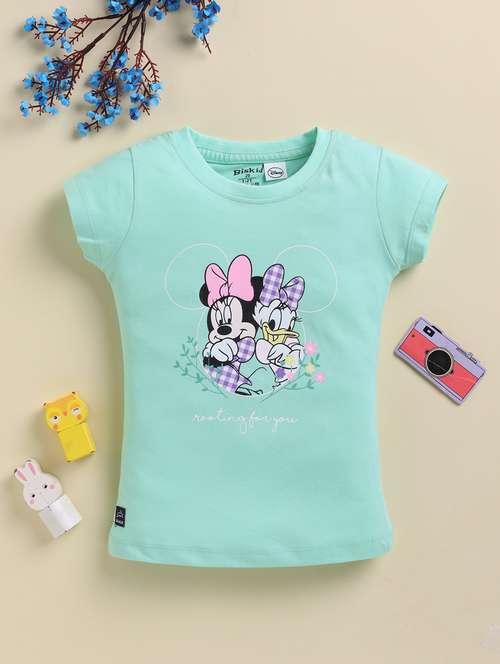 girls printed short sleeves top - 21931987 - Very Small Image - 1