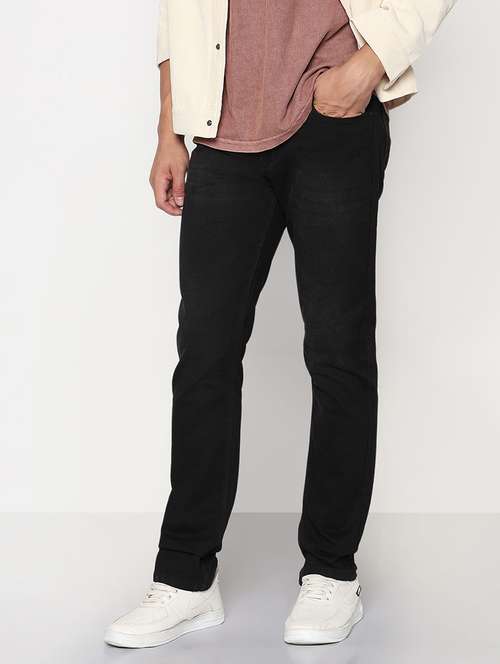 men black low rise full length jeans - 21933446 - Very Small Image - 1