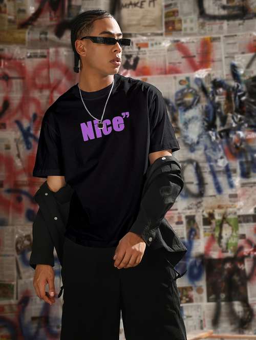 men printed short sleeves loose fit t-shirt - 21933650 - Very Small Image - 1