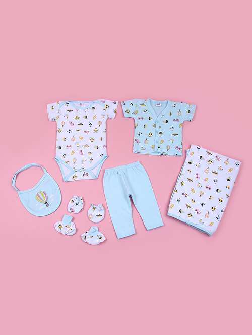 kids 7 piece printed gift set - 21950310 - Very Small Image - 1