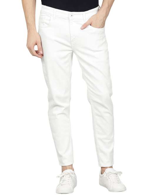 men solid mid rise slim fit jean - 21968959 - Very Small Image - 1