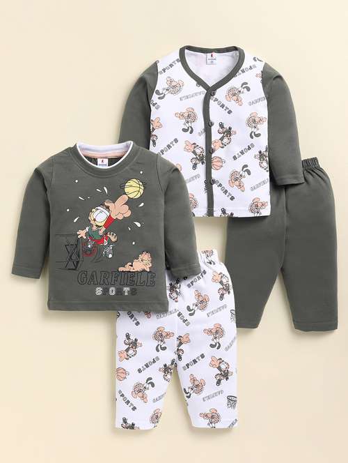 kids pack of 2 printed full length set - 21980892 - Very Small Image - 1