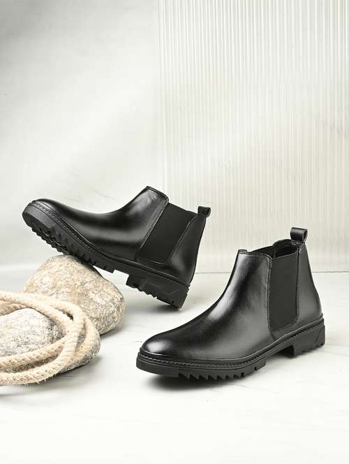 men black high ankle boot - 21983060 - Very Small Image - 1