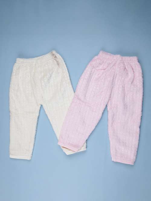 kids pack of 2 printed mid rise pyjama - 21996805 - Very Small Image - 1