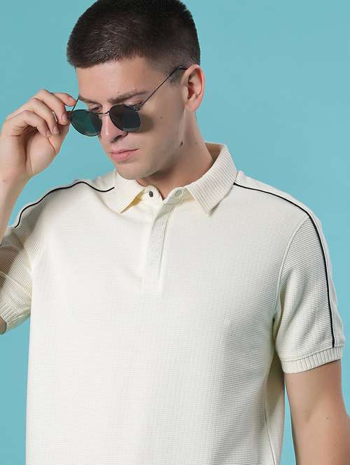 men self design short sleeve regular fit casual shirt - 22007975 - Very Small Image - 1