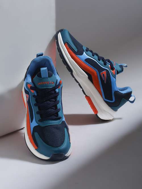 men blue lace up sneaker - 22015926 - Very Small Image - 1