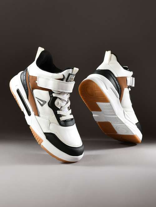 men white hig ankle lace up shoe - 22015928 - Very Small Image - 1