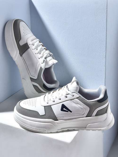 men grey lace up sneaker - 22015940 - Very Small Image - 1