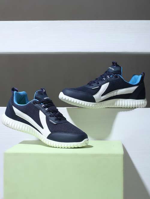 men navy blue lace up sport shoe - 22016327 - Very Small Image - 1