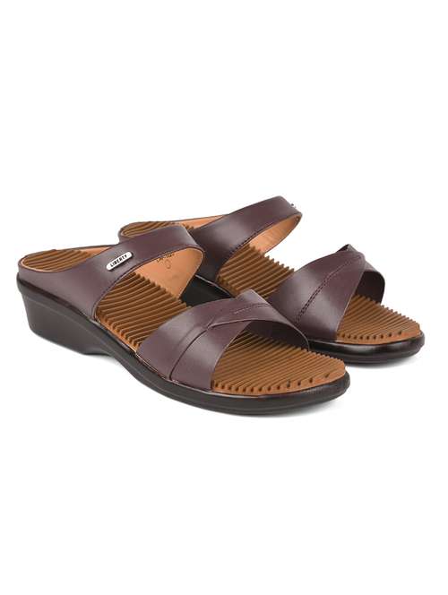 women solid  slip on wedge - 22030151 - Very Small Image - 1