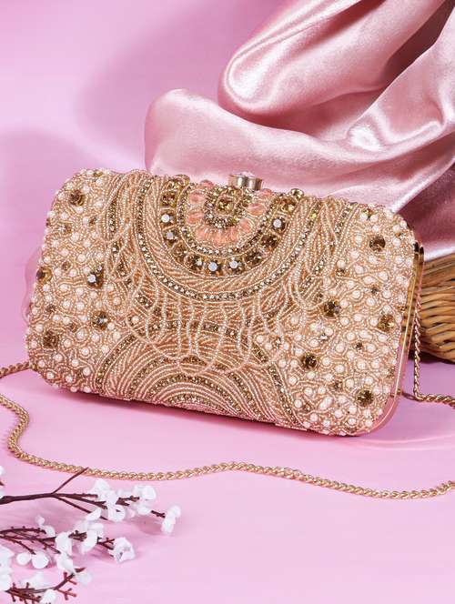 women embellished clutch - 22041158 - Very Small Image - 1