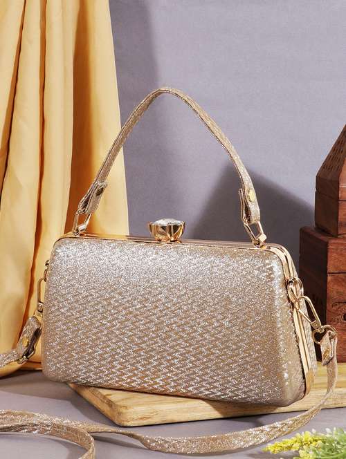 women embellished clutch - 22041170 - Very Small Image - 1