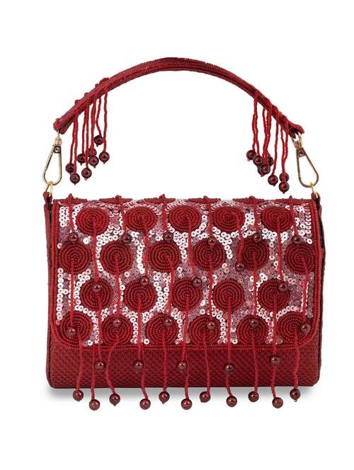 women embellished clutch - 22041180 - Very Small Image - 1