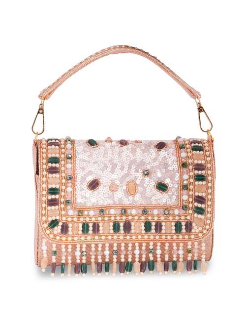 women embellished clutch - 22041187 - Very Small Image - 1