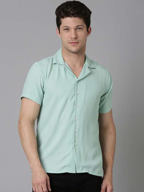 men solid short sleeve regular fit t-shirt - 22052067 - Very Small Image - 1