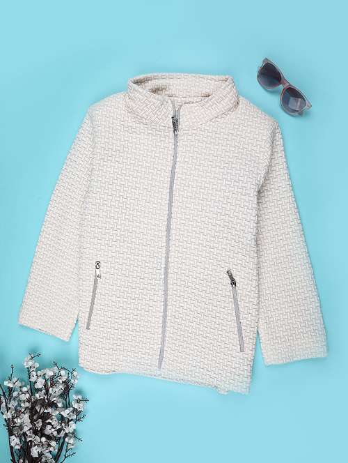 girls self designed long sleeve jacket - 22054539 - Very Small Image - 1