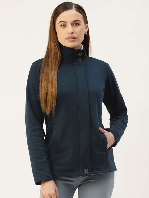 women solid long sleeve sweatshirt - 22086909 - Very Small Image - 1