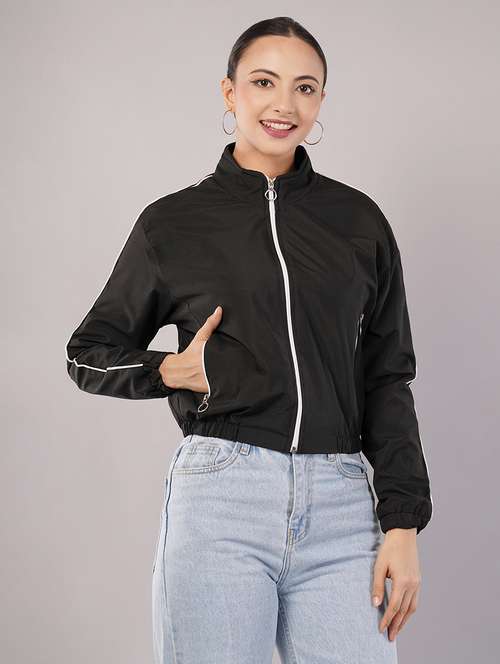 women tapered long sleeve regular jacket - 22103503 - Very Small Image - 1