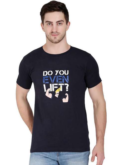 men front print short sleeve regular fit t-shirt - 22105584 - Very Small Image - 1