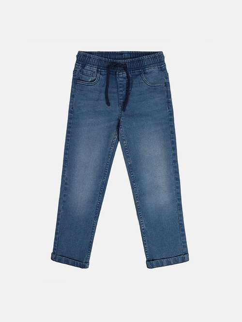 boys solid mid rise slim fit jean - 22106603 - Very Small Image - 1