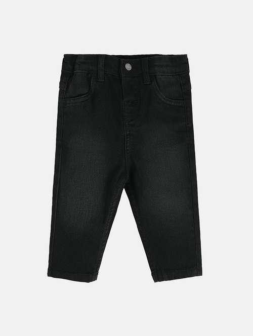 boys solid mid rise slim fit jean - 22106626 - Very Small Image - 1