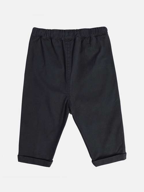 boys solid mid rise chinos - 22106787 - Very Small Image - 1