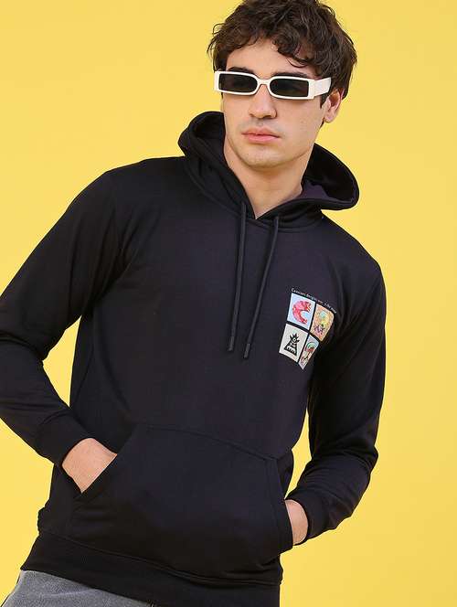 men long sleeve hooded sweatshirt - 22156485 - Very Small Image - 1