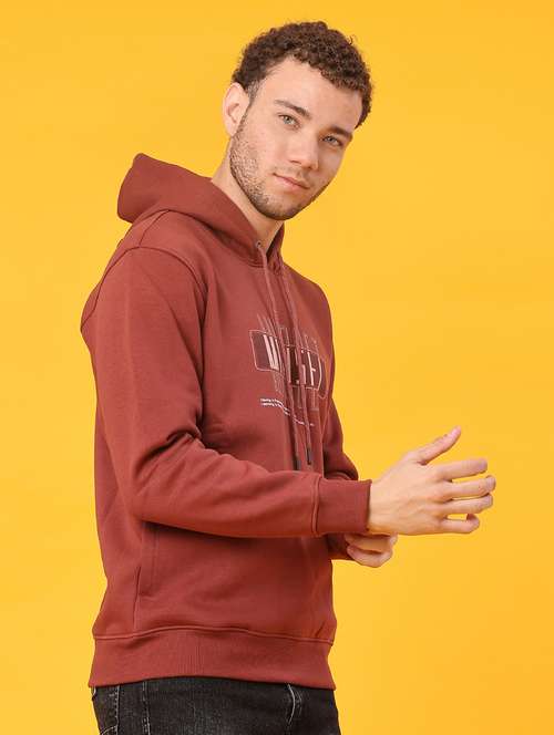 men chest print long sleeve regular fit sweatshirt - 22157201 - Very Small Image - 1