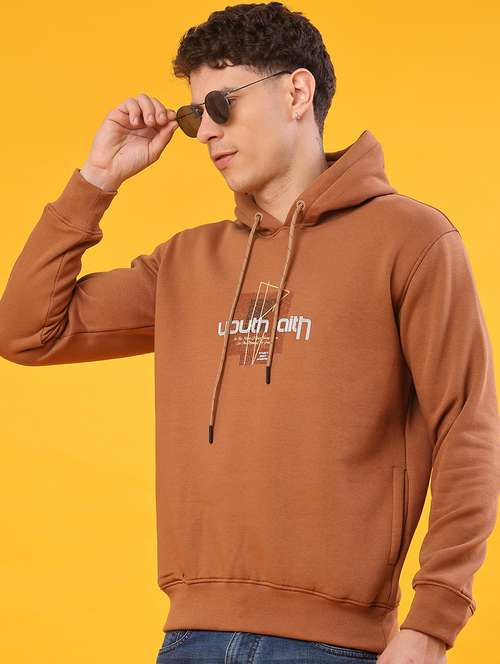 men chest print long sleeve regular fit sweatshirt - 22157206 - Very Small Image - 1