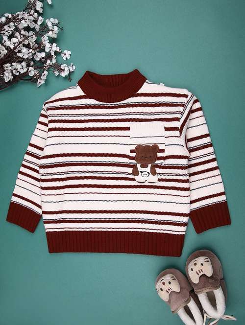 boys striped long sleeve sweater - 22159553 - Very Small Image - 1