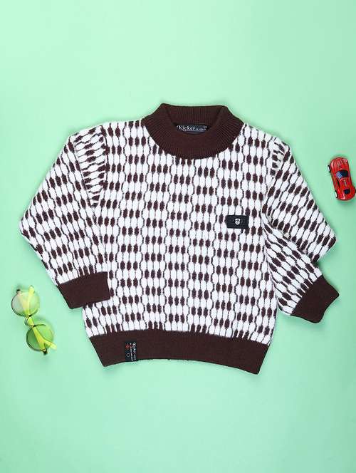 boys self designed long sleeve sweater - 22169353 - Very Small Image - 1