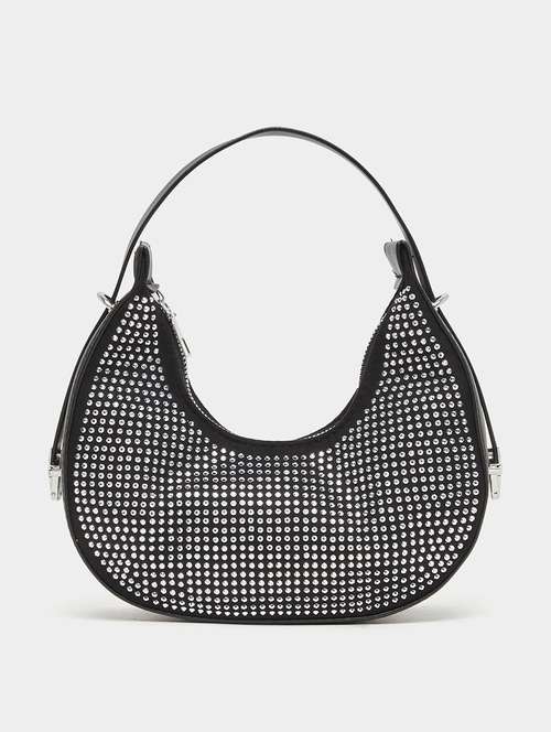 women black emebllished handbag - 22176748 - Very Small Image - 1