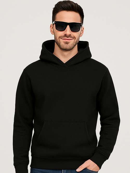 men solid long sleeve regular fit sweatshirt - 22227224 - Very Small Image - 1