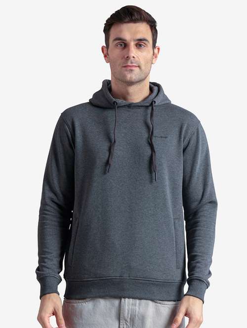 men solid long sleeve regular fit sweatshirt - 22243957 - Very Small Image - 1