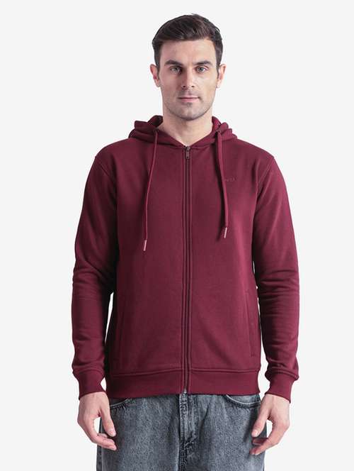 men solid long sleeve regular fit sweatshirt - 22243968 - Very Small Image - 1