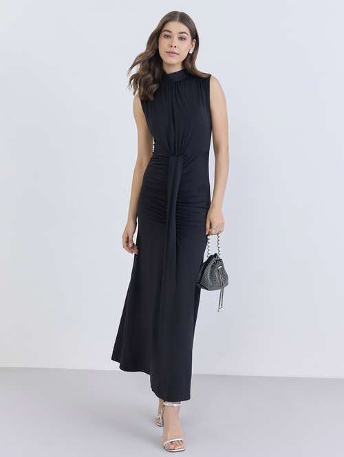 Women Solid Sleeveless Bodycon Dress - 22397826 - Very Small Image - 1