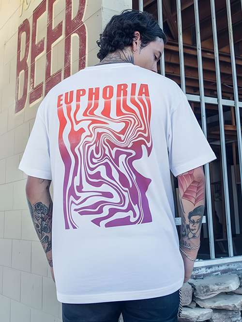 men printed short sleeve oversized t-shirt - 22512562 - Very Small Image - 1