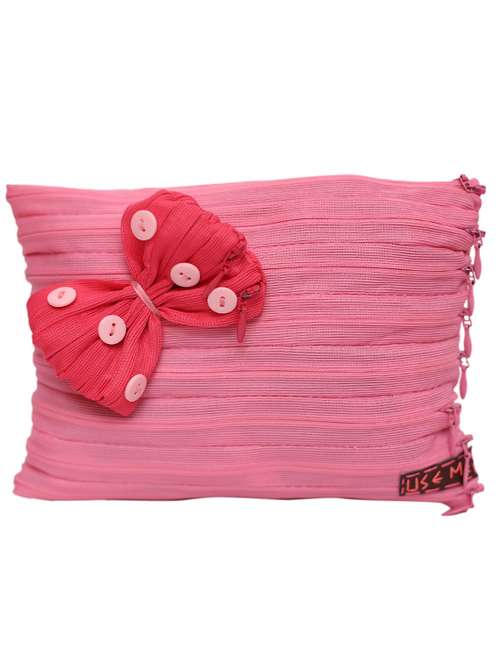 pink polyester pouch - 9828442 - Very Small Image - 1
